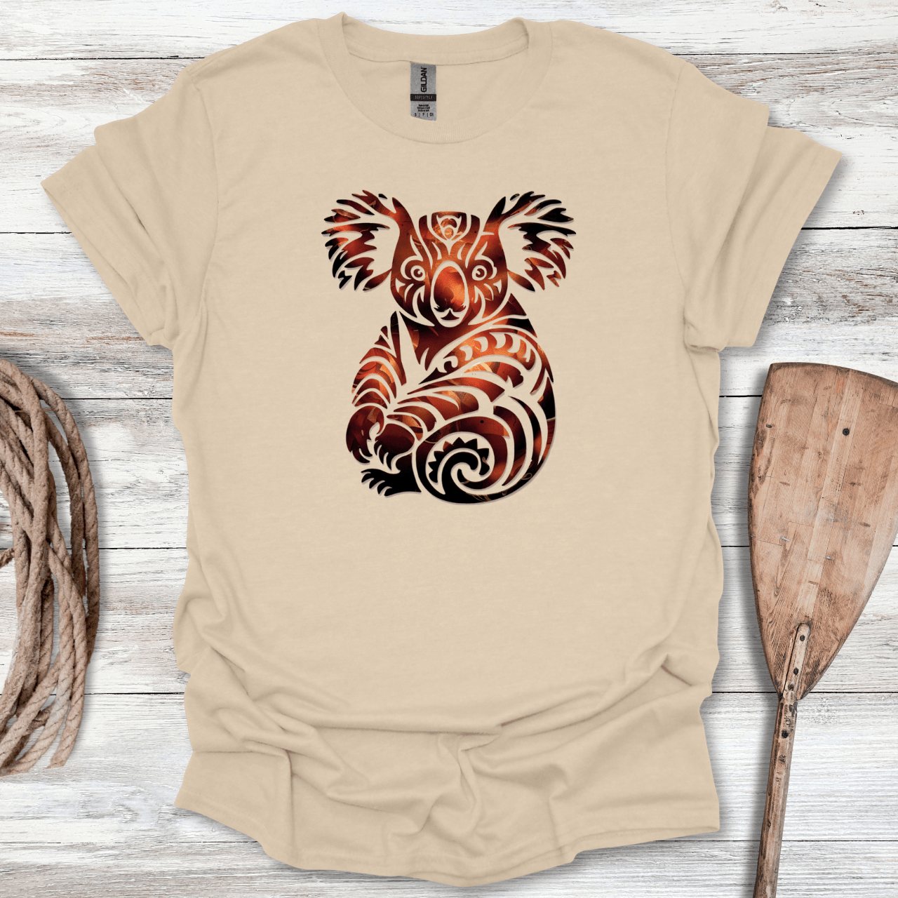 Koala in Color T-Shirt