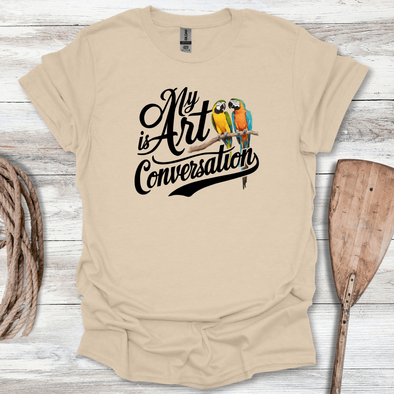 My Art is Conversation T-Shirt