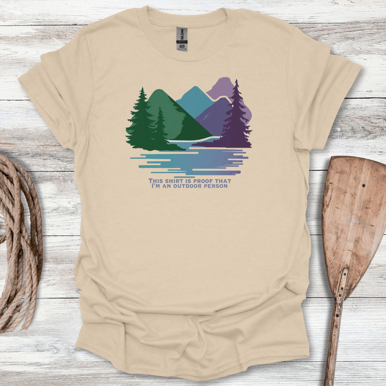 Proof I'm an Outdoor Person T-Shirt