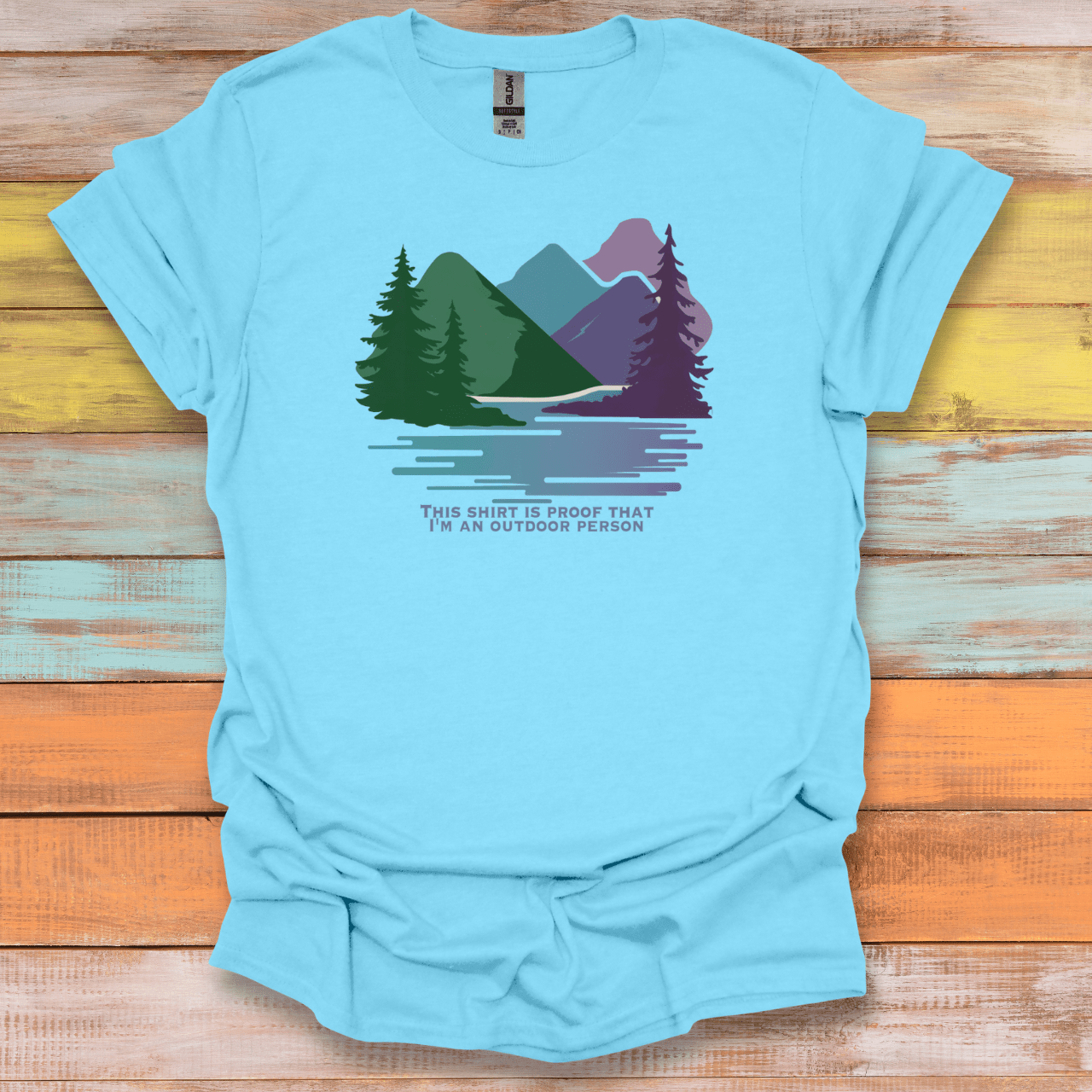 Proof I'm an Outdoor Person T-Shirt