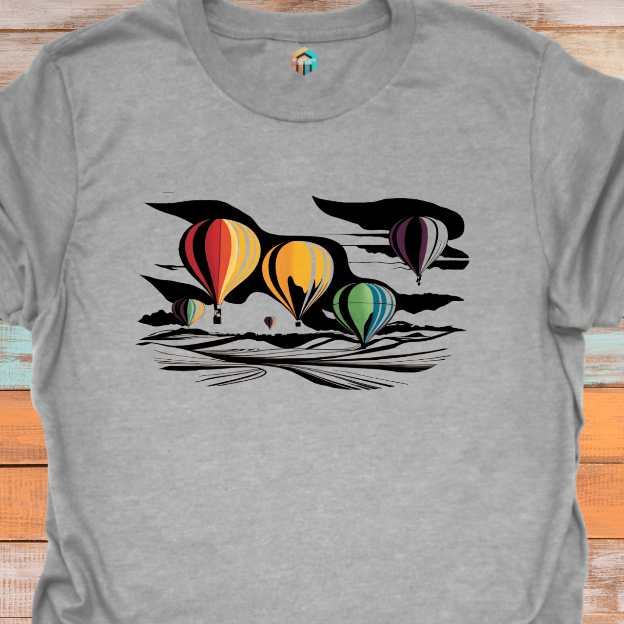 Hot Air Balloon Race T-Shirt