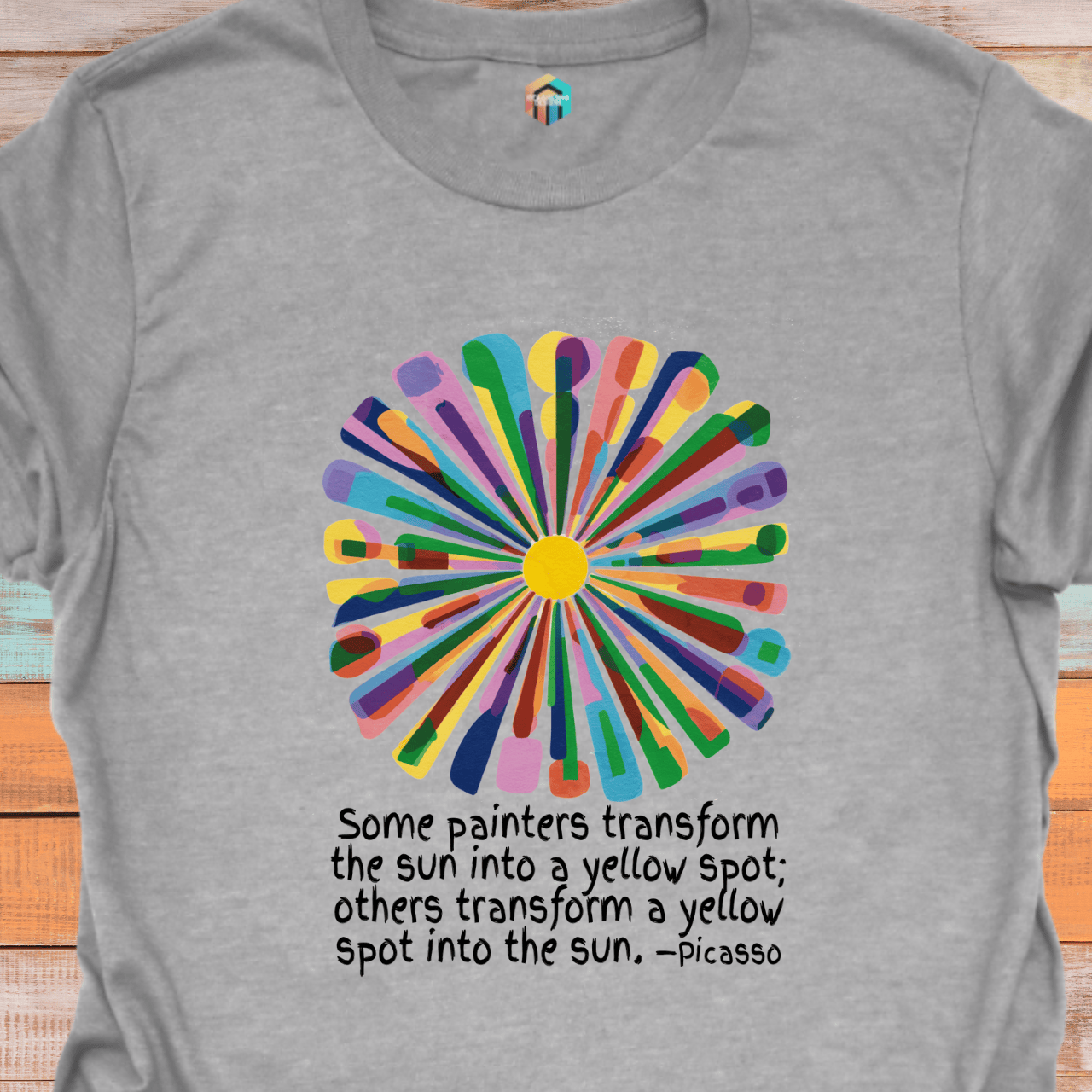 Turn a Yellow Spot into the Sun (Picasso) T-Shirt