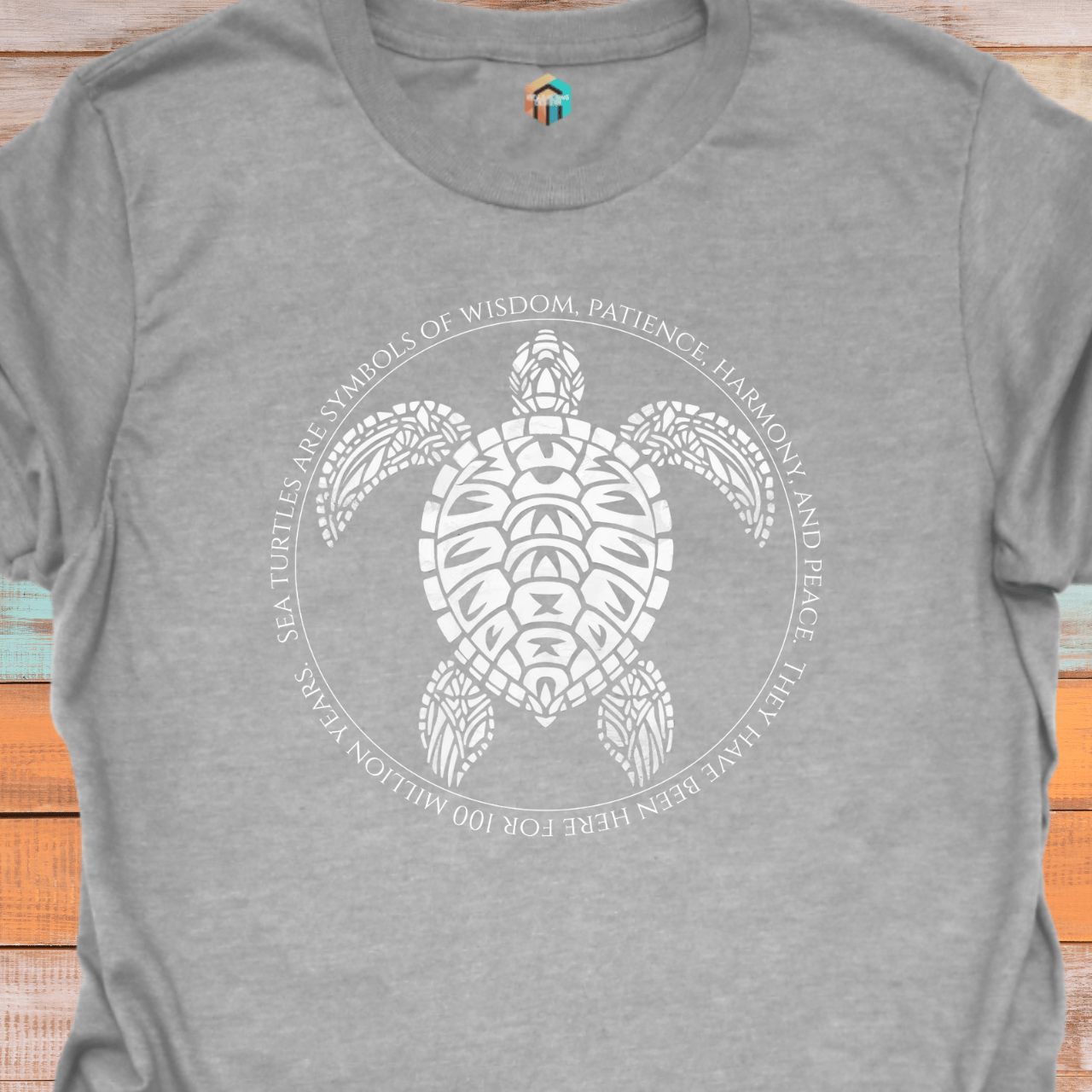 Sea Turtle Symbols T-Shirt