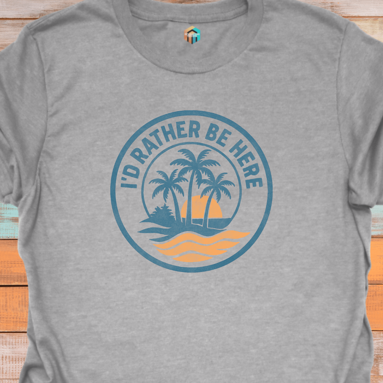 I'd Rather Be Here T-Shirt