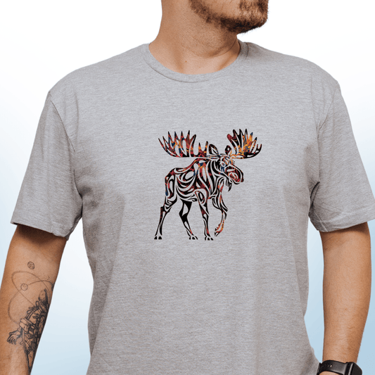 Moose Stencil T-Shirt