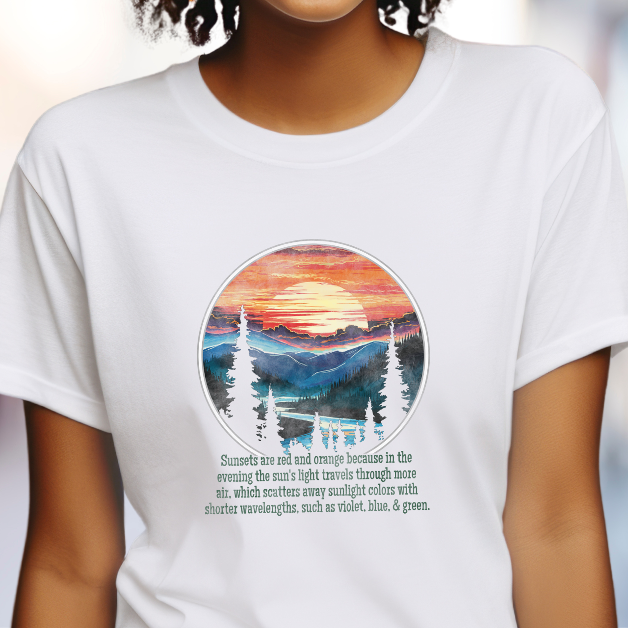 Why are Sunsets Red and Orange? T-Shirt