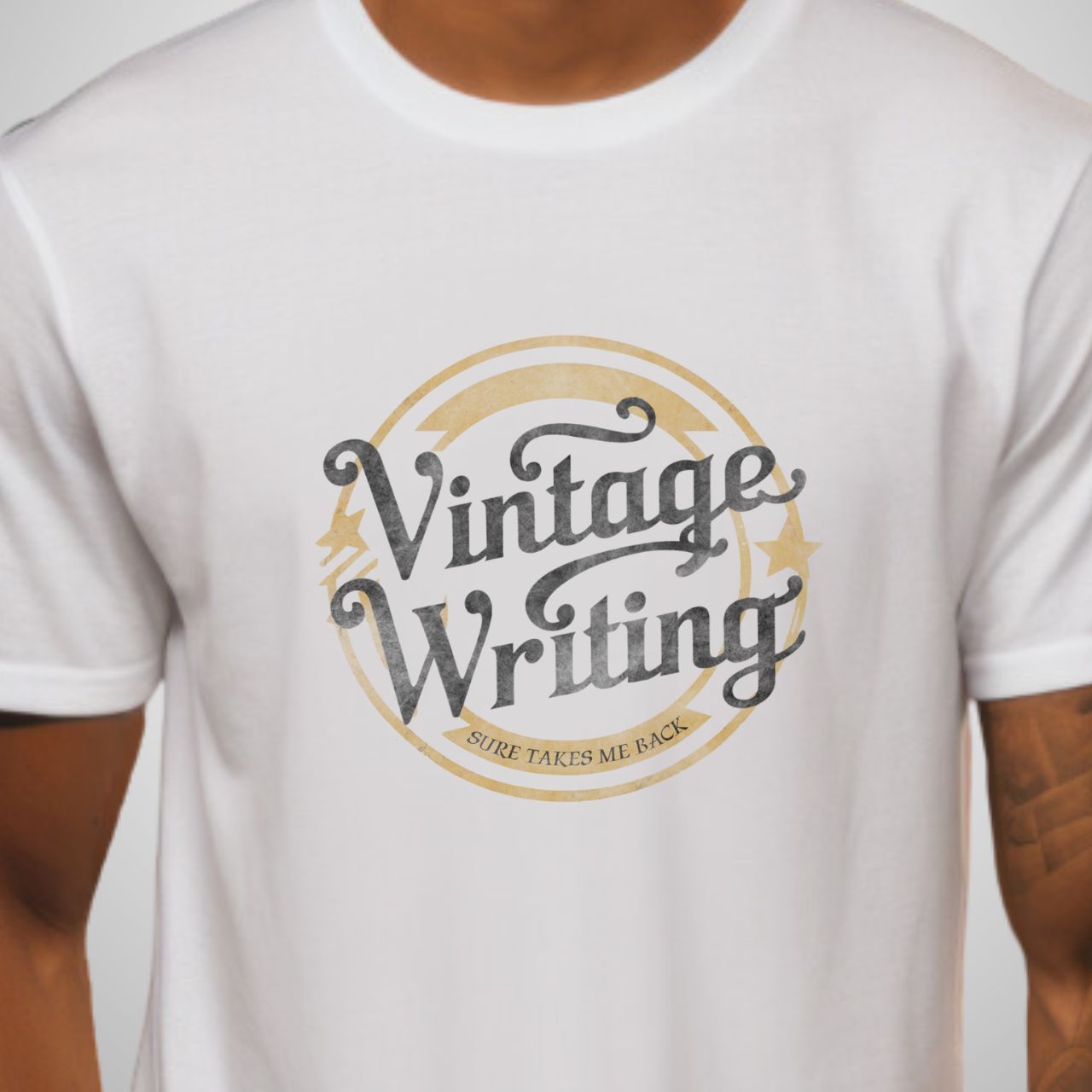 Vintage Writing T-Shirt