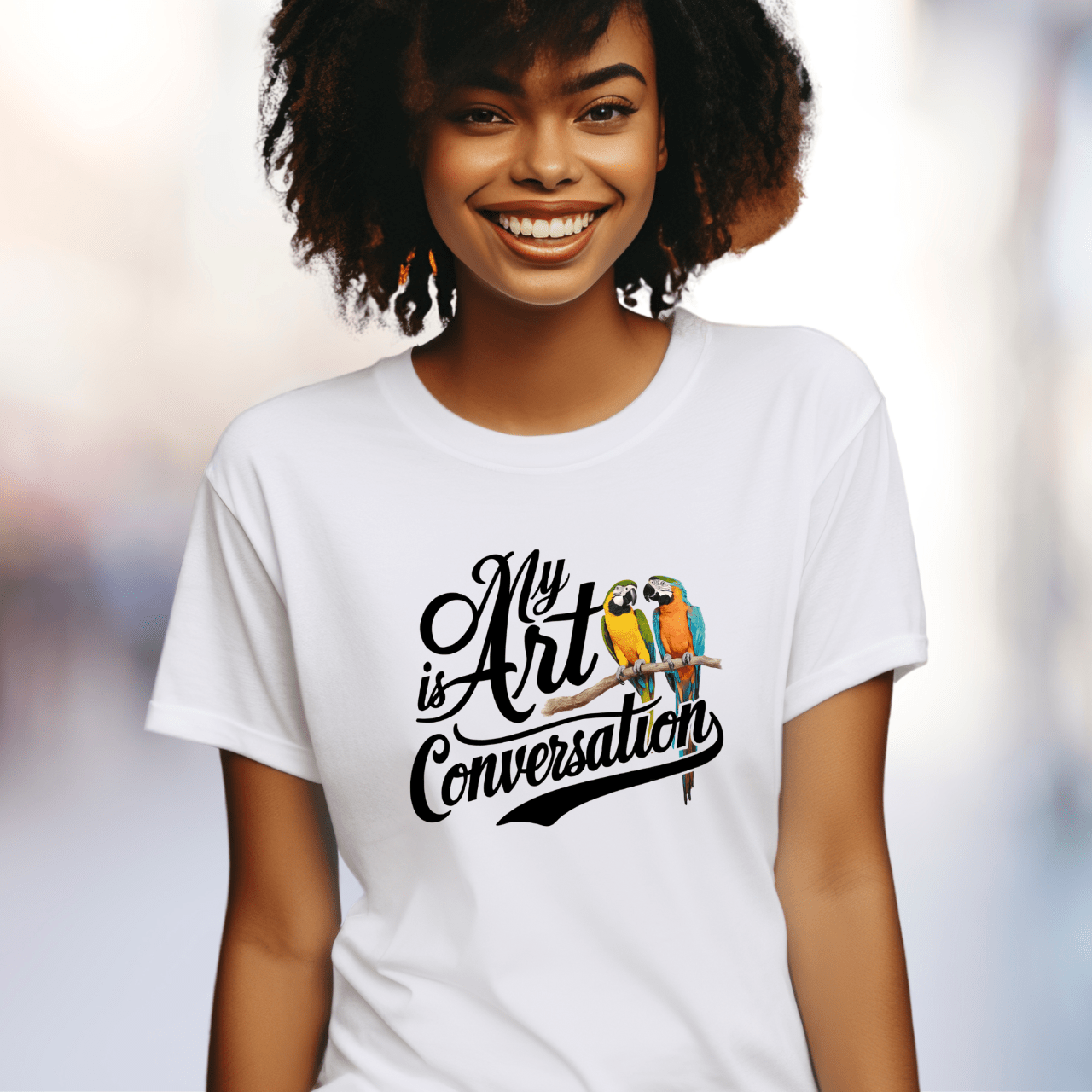 My Art is Conversation T-Shirt