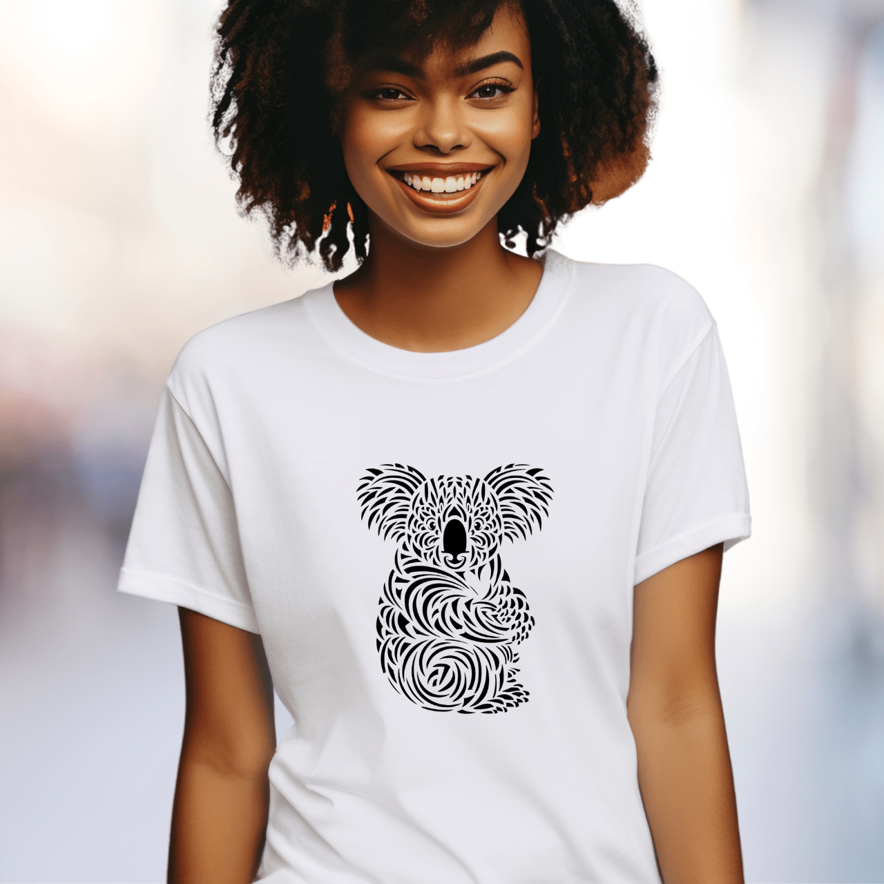 Koala Stencil T-Shirt