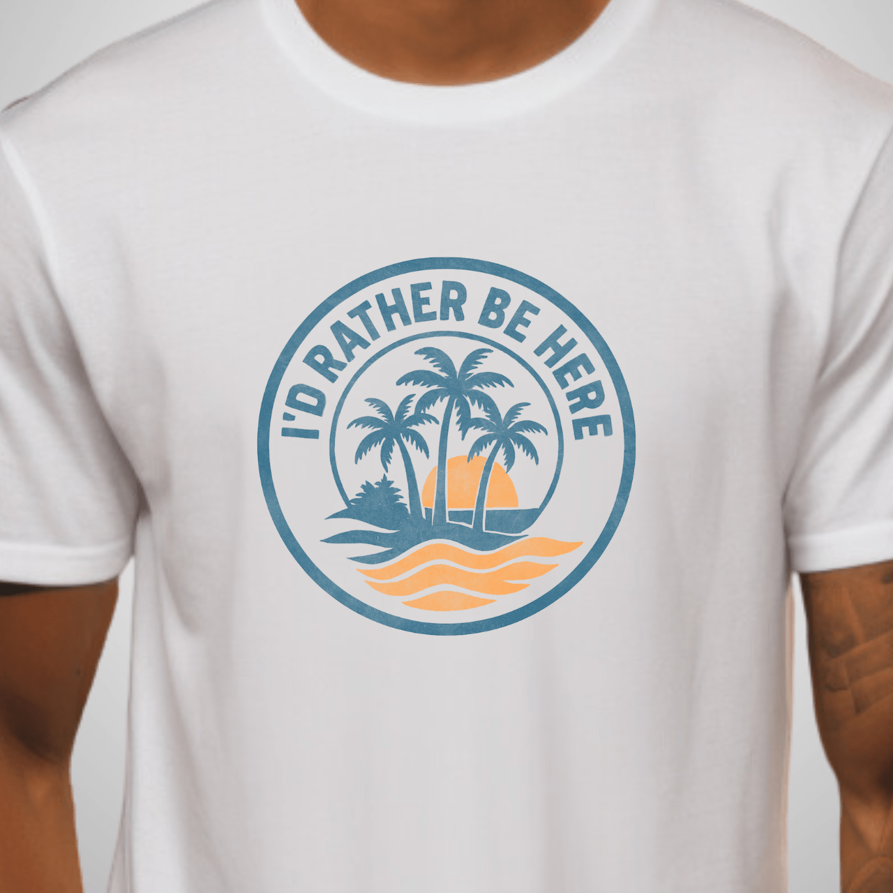 I'd Rather Be Here T-Shirt