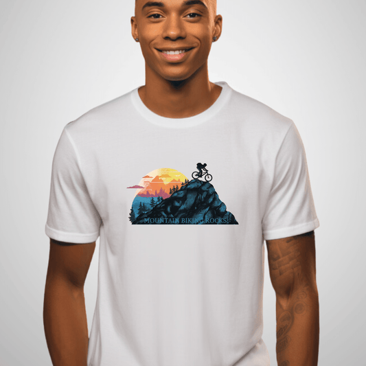 Mountain Biking Rocks T-Shirt