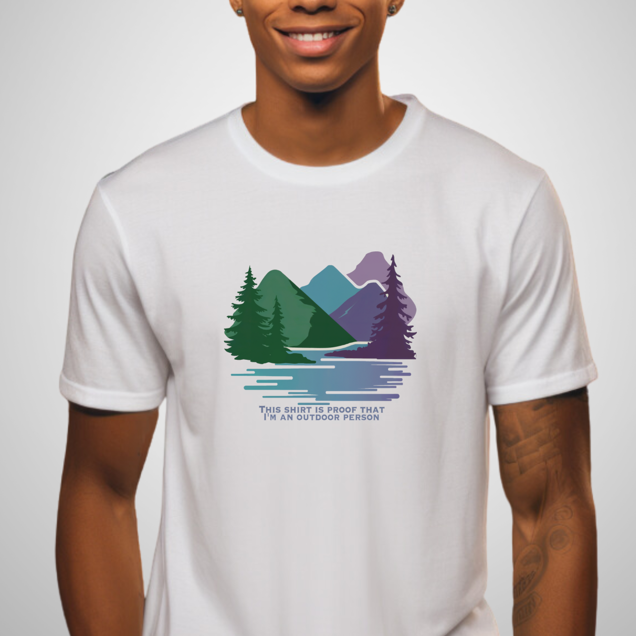 Proof I'm an Outdoor Person T-Shirt