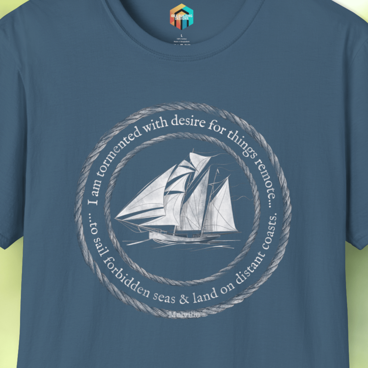 To Sail Forbidden Seas - Melville T-Shirt